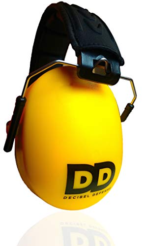 DECIBEL DEFENSE Professional Hearing Protection Ear Muffs - PROFESSIONAL HEARING PROTECTION for Shooting & Industrial Us
