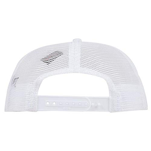 OTTO Foam Front Flat Visor 5 Panel Snapback Hat for Men Summer Baseball Cap Mesh Back