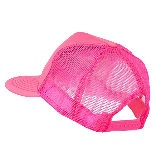 OTTO Foam Mesh Neon Pink Trucker Hat for Summer Party Events