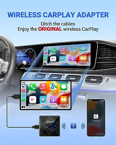 OTTOCAST U2Air Pro Wireless CarPlay Adapter - Low Latency Wired to Wireless Dongle for iPhone
| OTTOCAST U2Air Pro Wire