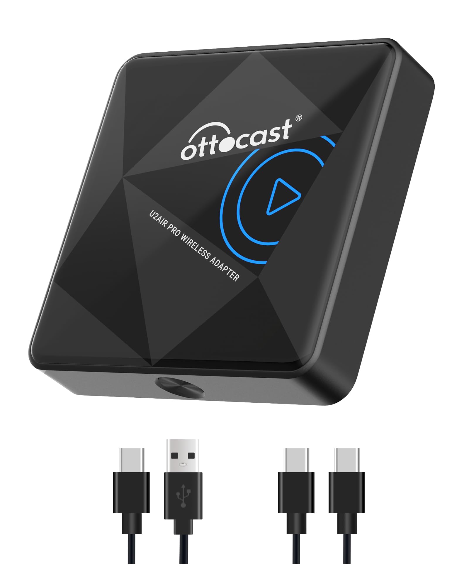 OTTOCAST U2Air Pro Wireless CarPlay Adapter - Low Latency Wired to Wireless Dongle for iPhone
| OTTOCAST U2Air Pro Wire